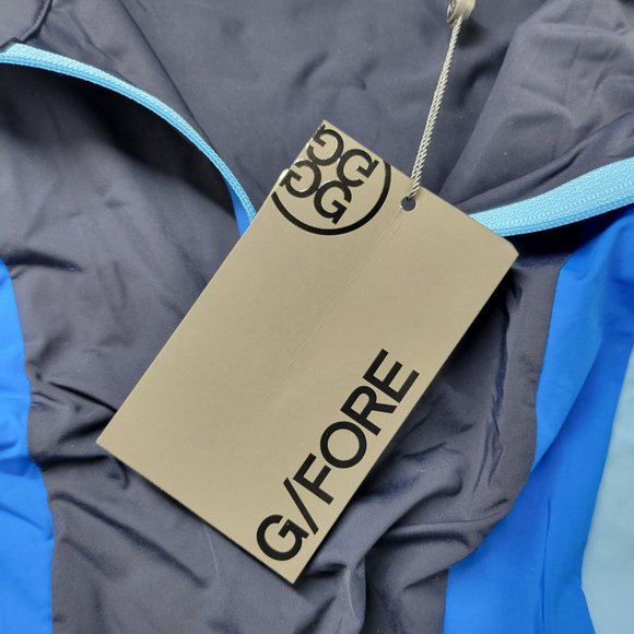 G/FORE Women's Color Block Silky Tech Nylon Sleeveless 1/4 Zip Golf Polo Small - Picture 6 of 12